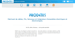 Desktop Screenshot of prodetics.com