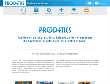 Tablet Screenshot of prodetics.com
